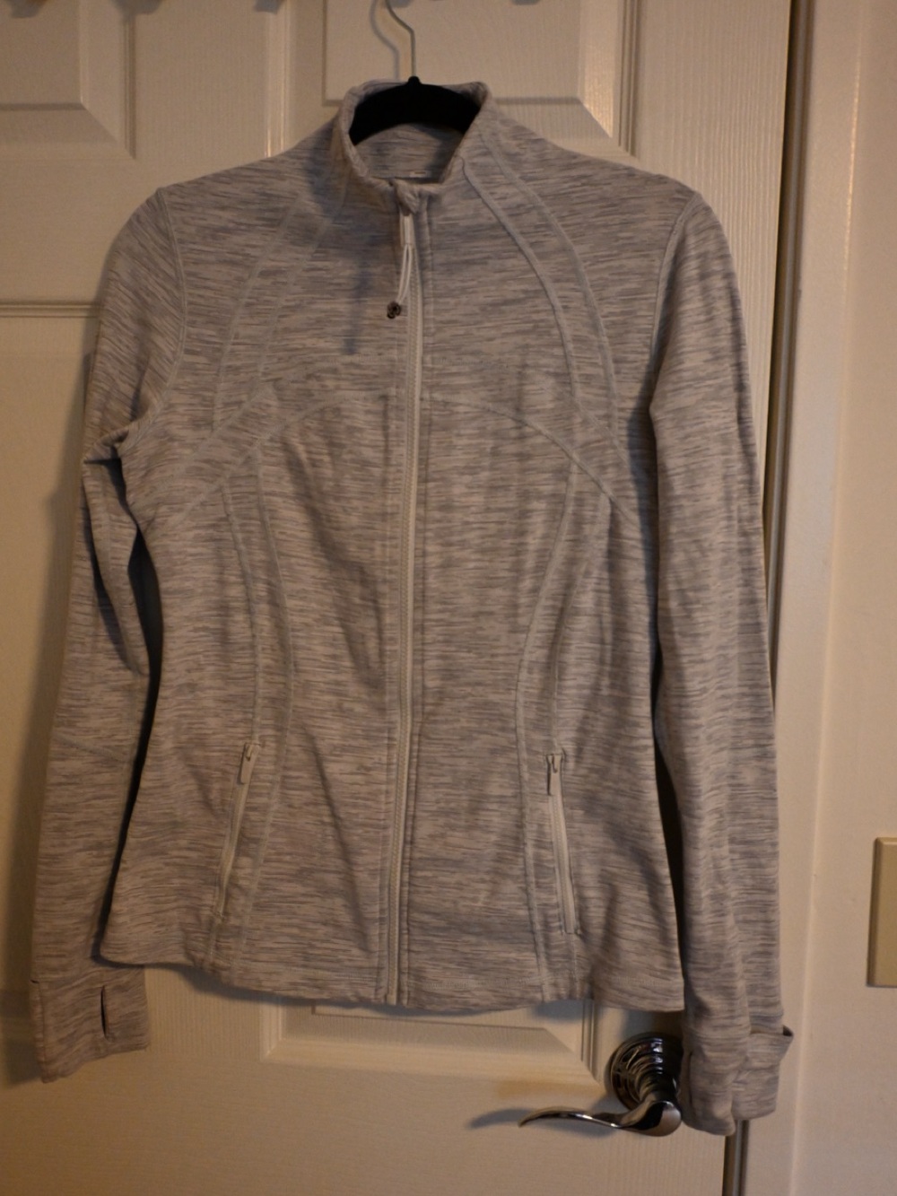 Lululemon light Gray Women's Zip-Front Active Jacket